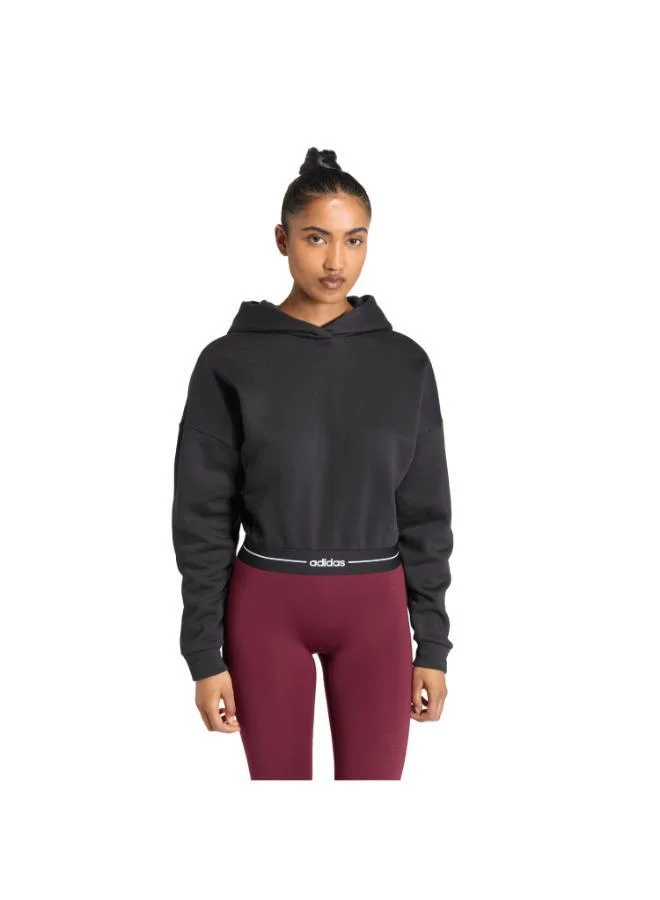 Adidas Hyperglam Cropped Hoodie